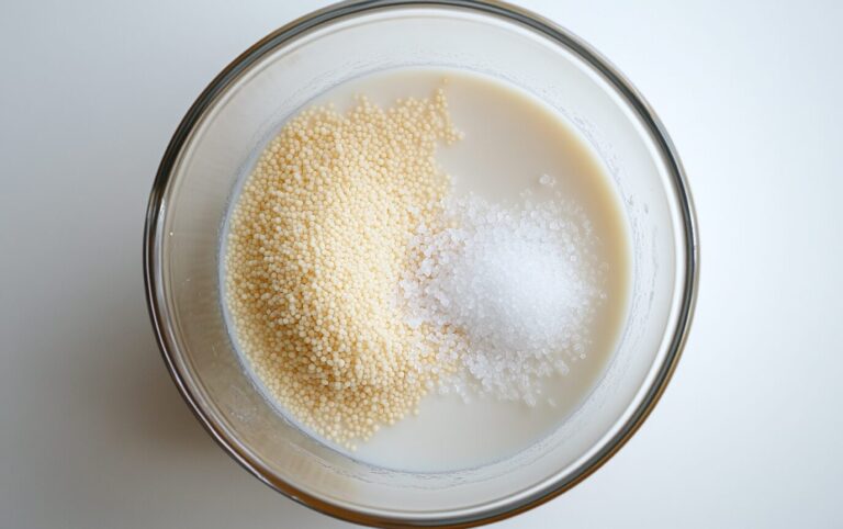 Delight in Spiced Coconut Tapioca Pudding Topped with Fresh Fruit