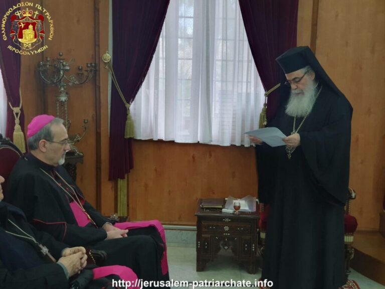 Latin Patriarch to Receive Unrestricted Access to the Holy Sepulchre, Netanyahu Confirms