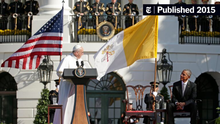 White House Responds to Pope’s Comments on Praying for Troops