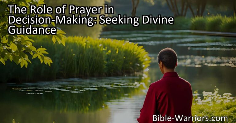 Seeking Guidance: Is It Divine Inspiration or Something Else?