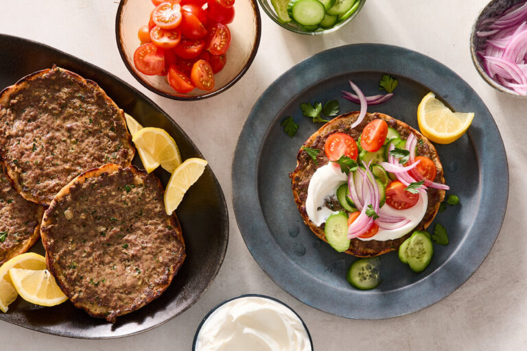 Sheet-Pan Charred Meat Pitas: A Quick and Flavorful Weeknight Meal