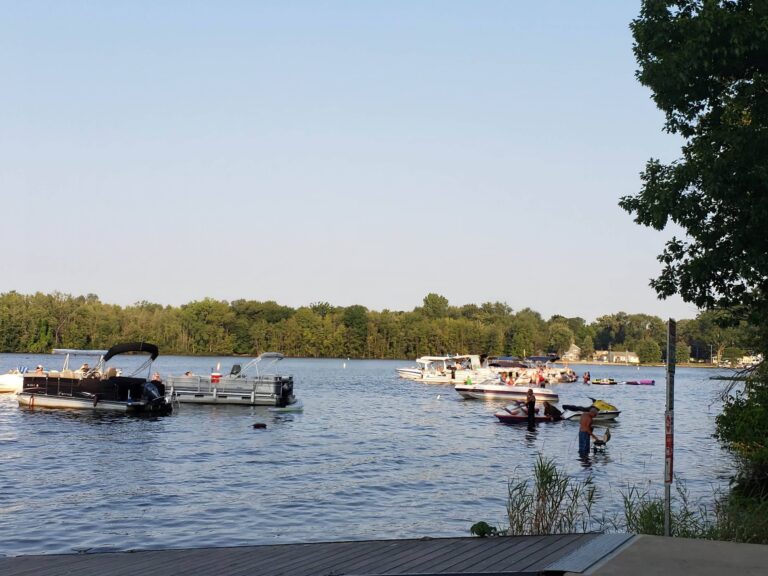 Chippewa Lake Public Dock Reinstalled for 2026 Boating Season