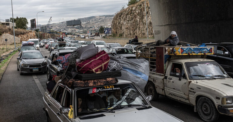 Lebanese Residents Return to Southern Homes Amidst Devastation