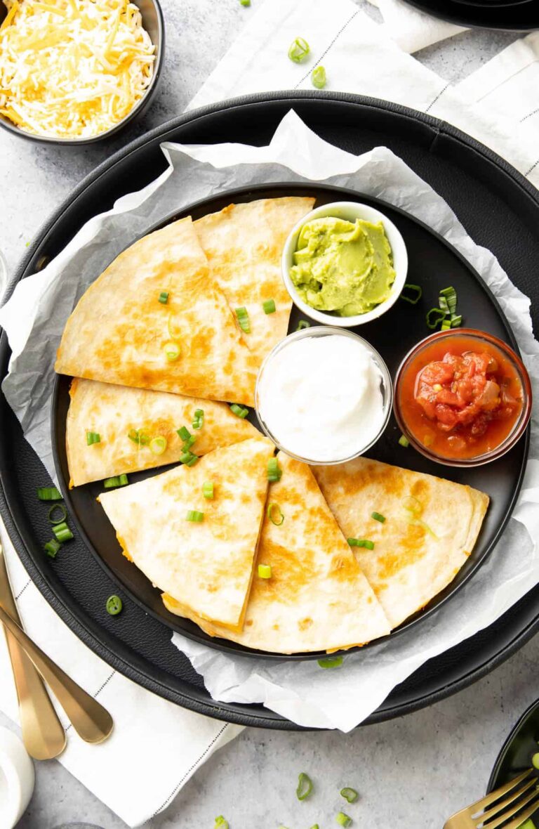 Quick and Delicious Egg and Cheese Quesadilla
