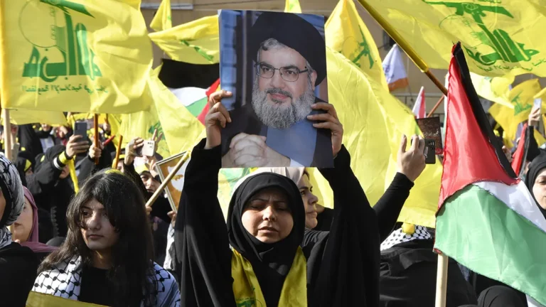 Hezbollah Leader Calls for Cancellation of U.S. Talks with Israel