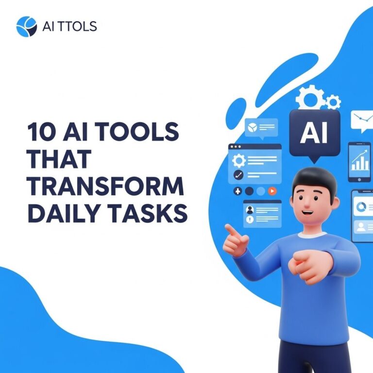 Top 10 AI Tools in 2023 That Will Transform Your Daily Tasks